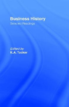 portada business history: selected readings (en Inglés)