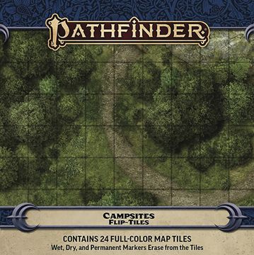portada Pathfinder Flip-Tiles: Campsites (in English)
