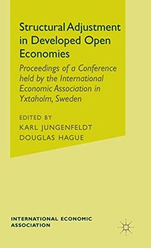 portada Structural Adjustment in Developed Open Economies (International Economic Association Series) (en Inglés)