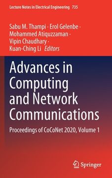 portada Advances in Computing and Network Communications: Proceedings of Coconet 2020, Volume 1 (in English)
