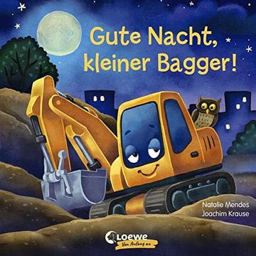 portada Gute Nacht, Kleiner Bagger! (en Alemán)