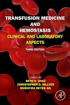 portada Transfusion Medicine and Hemostasis: Clinical and Laboratory Aspects (in English)