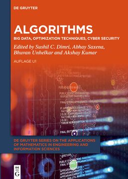 portada Algorithms: Big Data, Optimization Techniques, Cyber Security (en Inglés)