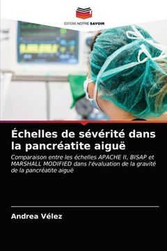portada Échelles de sévérité dans la pancréatite aiguë (in French)