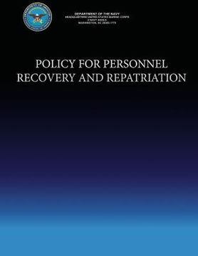 portada Policy For Personnel Recovery and Repatriation (en Inglés)