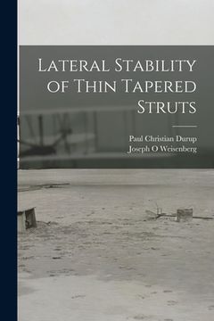 portada Lateral Stability of Thin Tapered Struts (in English)