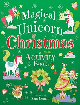 portada Magical Unicorn Christmas Activity Book (Dover Children's Activity Books) (en Inglés)