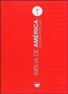 portada Biblia De America L / G Rustica - Roja
