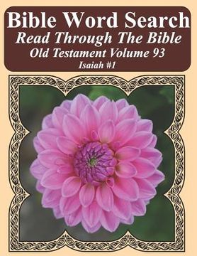 portada Bible Word Search Read Through The Bible Old Testament Volume 93: Isaiah #1 Extra Large Print