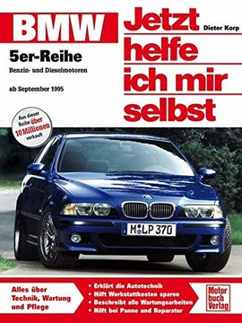 portada BMW 5er Reihe ab September 1995: Benziner: 520i (150 PS), 523i (170 PS), 528i (193 PS), 535i (245 PS), 540i (286 PS). Diesel: 520d (136 PS), 525d (163 PS), 530d (184 PS) (en Alemán)