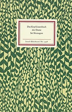 portada Das Kopfkissenbuch der Dame sei Shonagon (Insel Bücherei) (en Alemán)