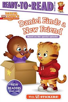portada Daniel Finds a new Friend (Daniel Tiger's Neighborhood) (en Inglés)