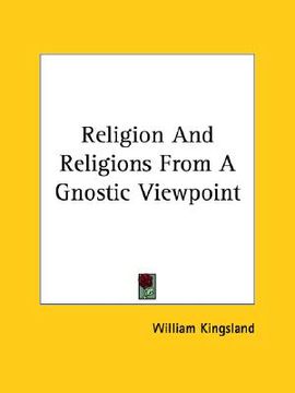 portada religion and religions from a gnostic viewpoint (en Inglés)