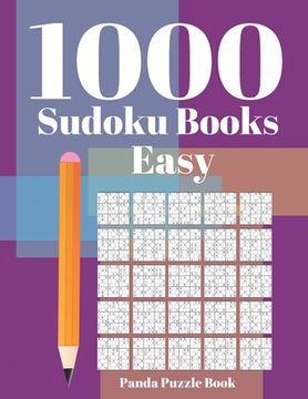 portada 1000 Sudoku Books Easy: Brain Games for Adults - Logic Games For Adults - Mind Games Puzzle (en Inglés)