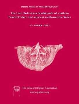 portada Special Papers in Palaeontology, the Late Ordovician Brachiopods of Southern Pembrokeshire and Adjacent South-Western Wales