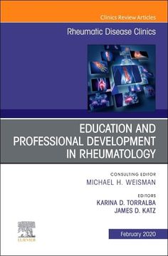 portada Education and Professional Development in Rheumatology,An Issue of Rheumatic Disease Clinics of North America (Volume 46-1) (The Clinics: Internal Medicine, Volume 46-1) (en Inglés)