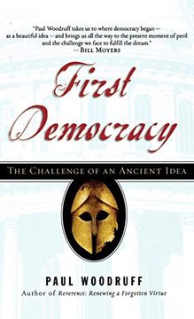 portada First Democracy: The Challenge of an Ancient Idea (en Inglés)