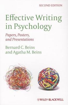portada effective writing in psychology