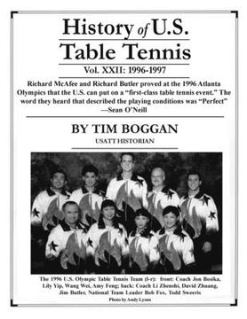 portada History of U.S. Table Tennis, Volume 22