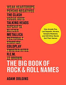 portada The big Book of Rock & Roll Names (in English)