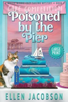 portada Poisoned by the Pier: Large Print Edition (in English)