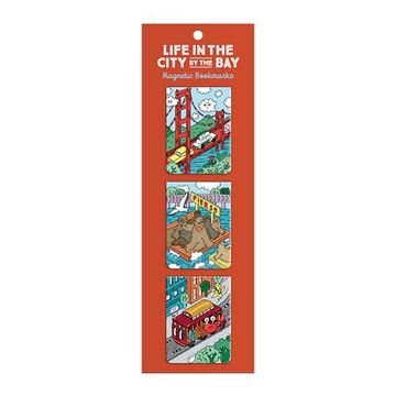 portada Life in the City by the bay Magnetic Bookmarks (in English)