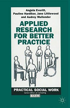 portada Applied Research for Better Practice (Practical Social Work Series) (en Inglés)