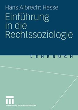 portada Einführung in die Rechtssoziologie (in German)