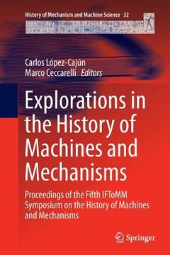 portada Explorations in the History of Machines and Mechanisms: Proceedings of the Fifth Iftomm Symposium on the History of Machines and Mechanisms