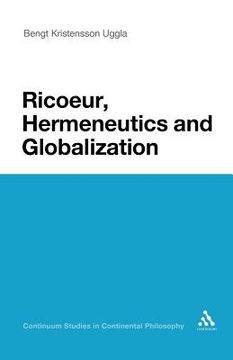 portada ricoeur, hermeneutics, and globalization (en Inglés)
