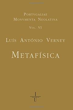 portada Metafísica: Volume 6 (Portugaliae Monumenta Neolatina)