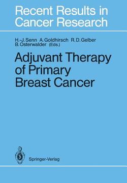 portada adjuvant therapy of primary breast cancer (en Inglés)