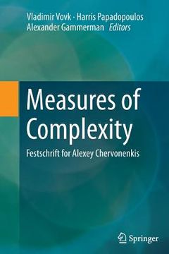 portada Measures of Complexity: Festschrift for Alexey Chervonenkis (en Inglés)