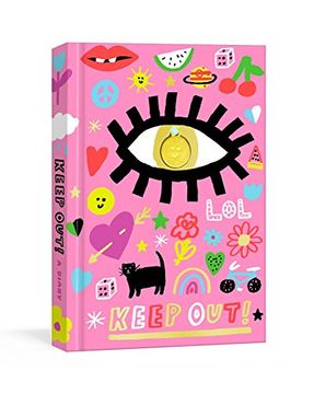portada Keep Out! A Nostalgic '90S Diary With Smiley Face Charm and Stickers (Journals) 