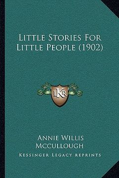 portada little stories for little people (1902) (en Inglés)