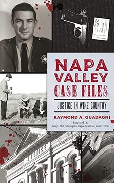 portada Napa Valley Case Files: Justice in Wine Country (True Crime) (en Inglés)