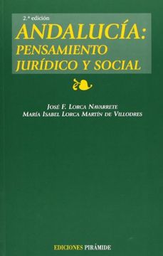 portada Andalucía: pensamiento jurídico y social (Derecho)