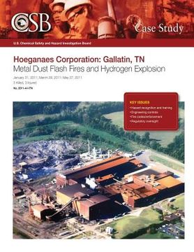 portada Hoeganaes Corporation: Gallatin, TN Metal Dust Flash Fires and Hydrogen Explosion (en Inglés)