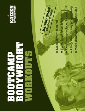 portada Bootcamp Bodyweight Workouts for Personal Trainers: Start a Fitness Bootcamp Today! 25 All-Weather Workouts for Outdoor Fitness Groups. No Equipment Required. (en Inglés)