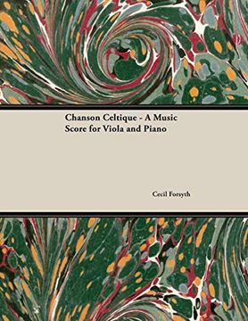 portada Chanson Celtique - a Music Score for Viola and Piano (in English)