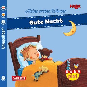 portada Baby Pixi (Unkaputtbar) 88: Ve 5 Haba Erste Wörter: Gute Nacht (5 Exemplare) (en Alemán)