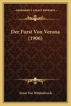 portada Der Furst Von Verona (1906) (en Alemán)