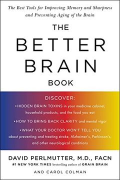 portada Better Brain Book: The Best Tools for Improving Memory and Sharpness and Preventing Aging of the Brain (en Inglés)
