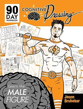 portada Cognitive Drawing: Learn the Male Figure (en Inglés)