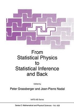 portada From Statistical Physics to Statistical Inference and Back (en Inglés)
