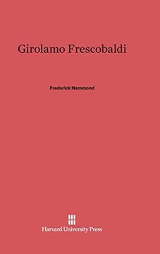 portada Girolamo Frescobaldi (en Inglés)