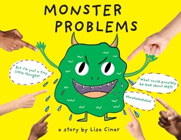 portada Monster Problems: An empowering story about waving negative thinking goodbye! (in English)