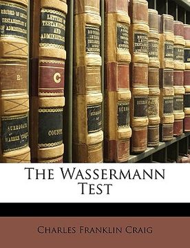 portada the wassermann test (en Inglés)