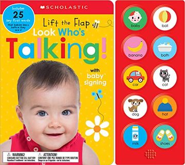 portada Look Who'S Talking! Scholastic Early Learners (Sound Book) (en Inglés)