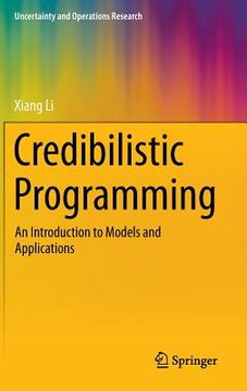 portada credibilistic programming: an introduction to models and applications (en Inglés)